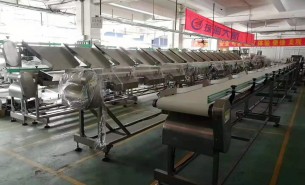 海參捕撈季將至，海參重量大小自動(dòng)分級(jí)秤正緊密備貨中